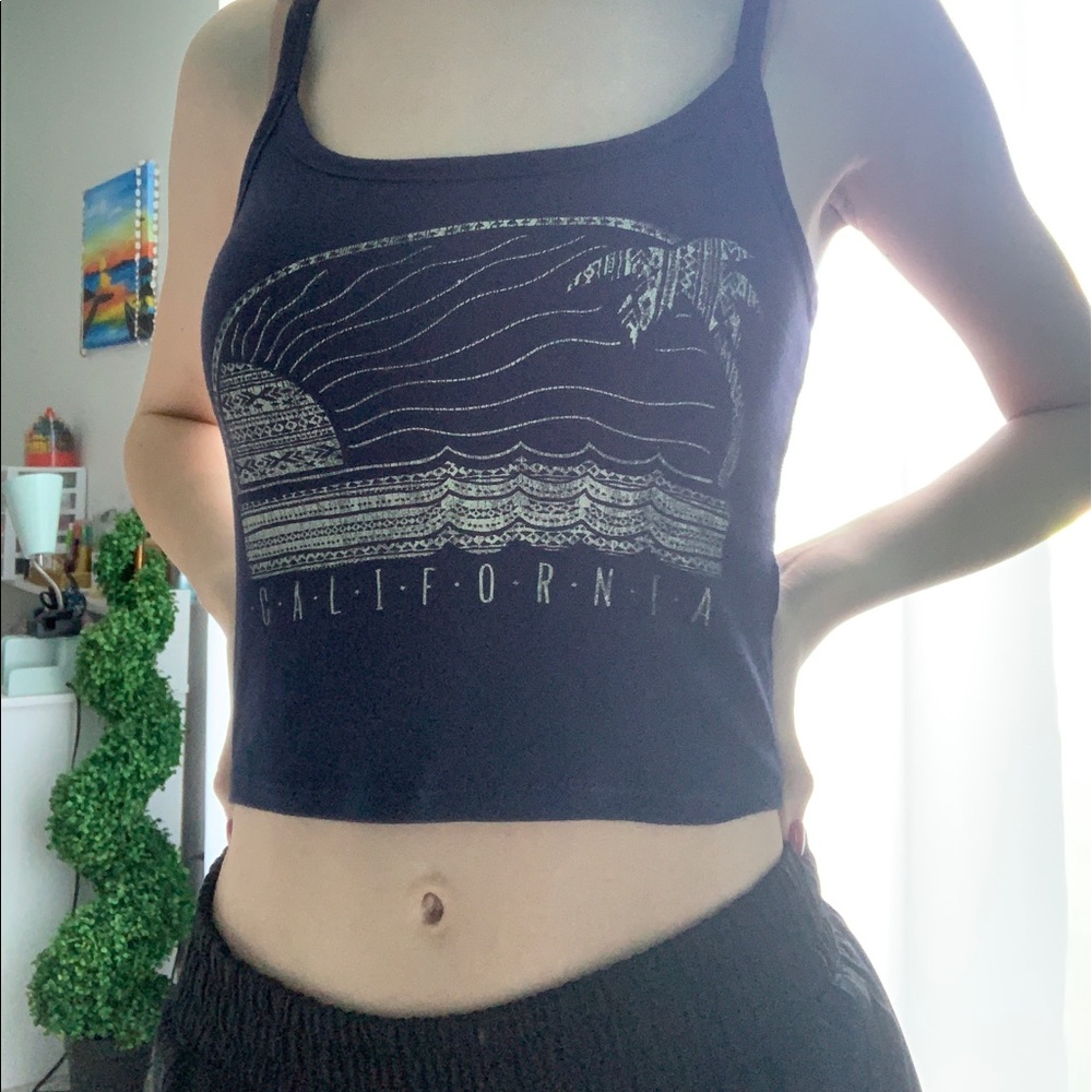 Cropped tank